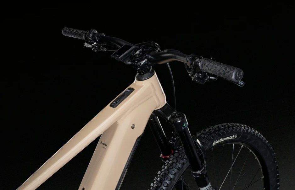LAPIERRE Overvolt AM 4.6 Oat Milk Brown Ebike LAPIERRE Overvolt AM 4.6 Oat Milk Brown Ebike