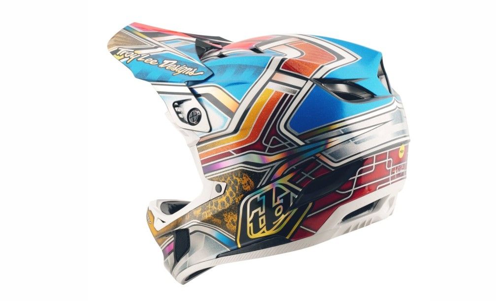 TLD FEJVÉDŐ D4 CARBON LOWRIDER BLUE Sisak