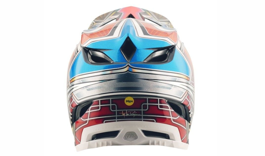 TLD FEJVÉDŐ D4 CARBON LOWRIDER BLUE Sisak