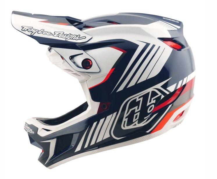 TLD FEJVÉDŐ D4 POLYACRYLITE QUALIFIER BLUE Sisak
