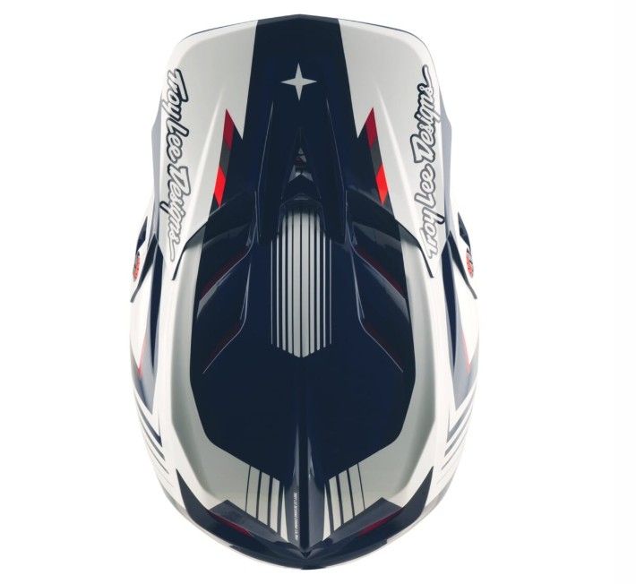 TLD FEJVÉDŐ D4 POLYACRYLITE QUALIFIER BLUE Sisak