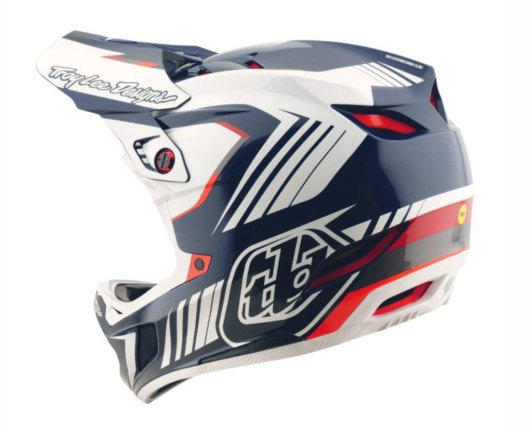 TLD FEJVÉDŐ D4 POLYACRYLITE QUALIFIER BLUE Sisak