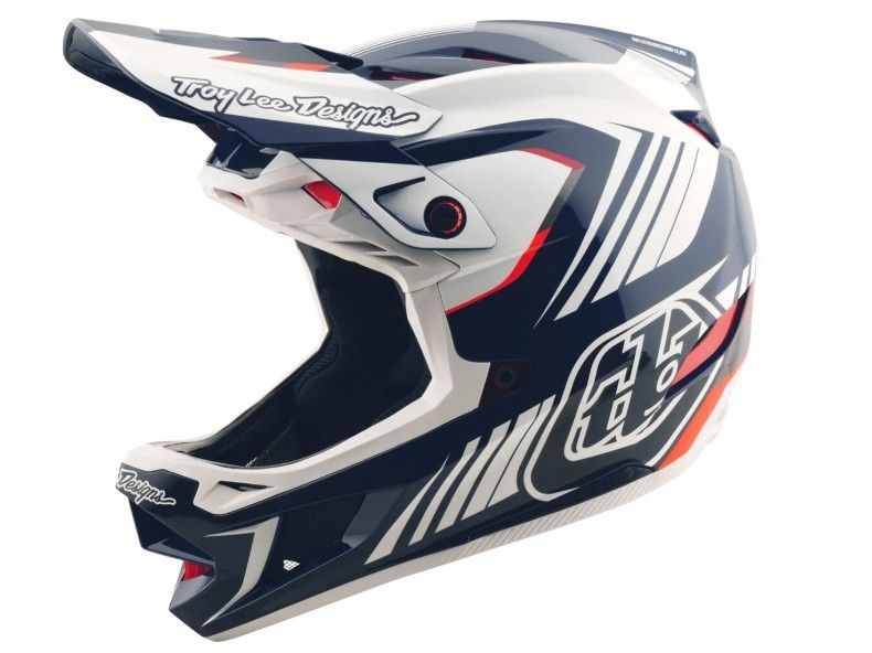 TLD FEJVÉDŐ D4 POLYACRYLITE QUALIFIER BLUE Sisak