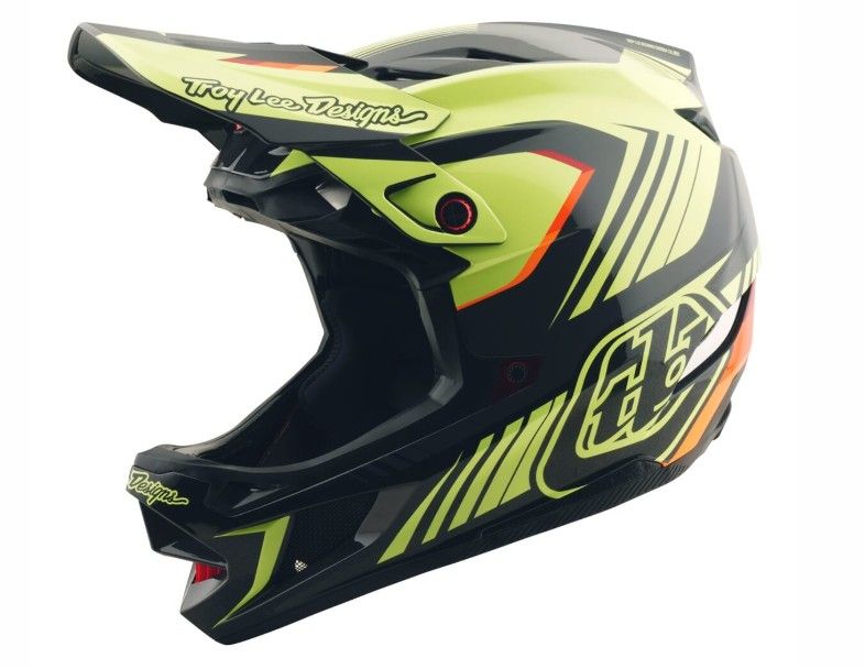 TLD FEJVÉDŐ D4 POLYACRYLITE QUALIFIER BLACK Sisak