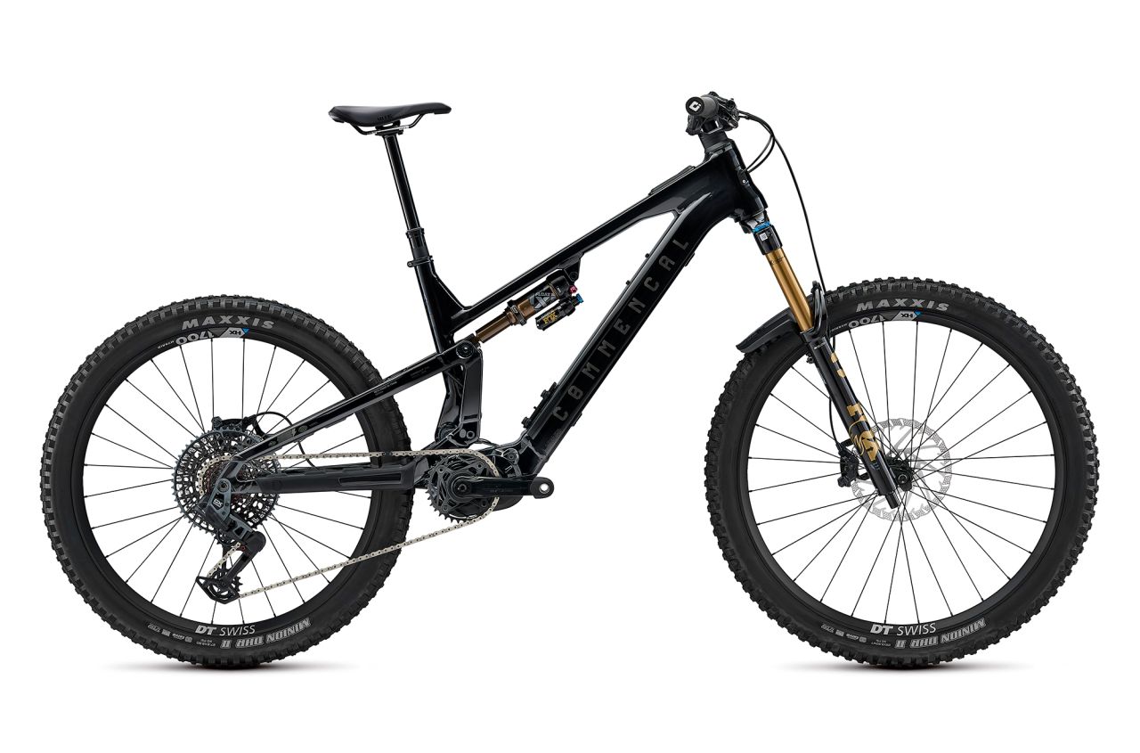 2026 COMMENCAL META POWER SX AVINOX SIGNATURE PURE BLACK E-BIKE