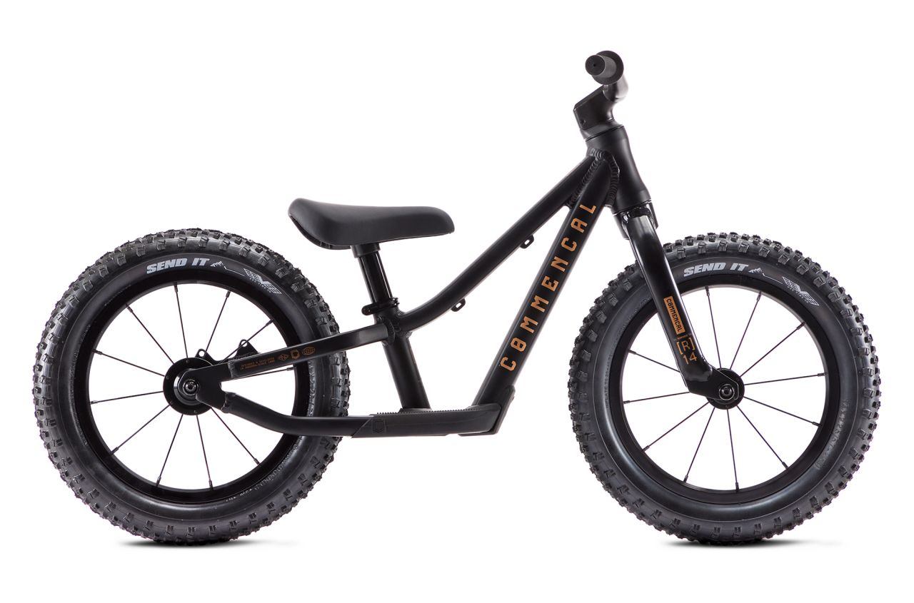 2026 COMMENCAL RAMONES 12 PUSH BIKE BLACK Gyerek Kerékpár