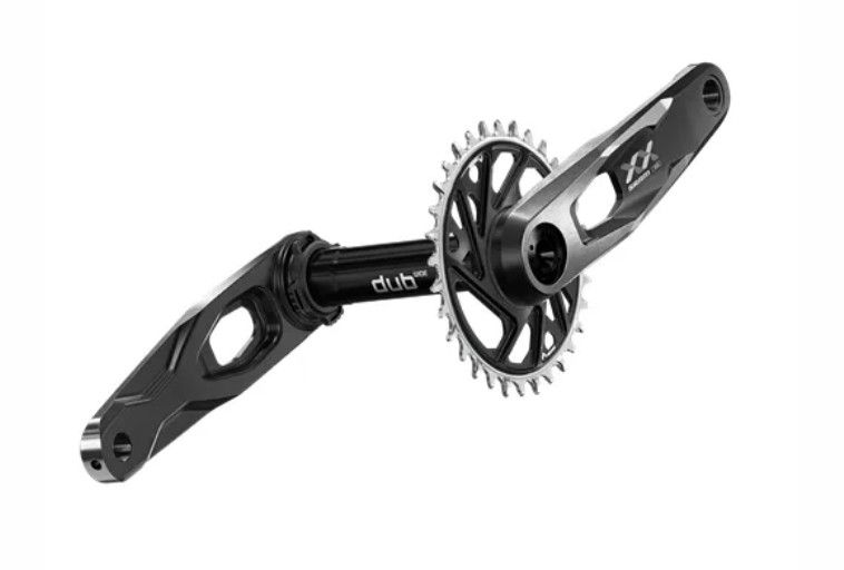 SRAM AM FC XX DH CL56.5 DUB BLK 34TTYP Hajtókar