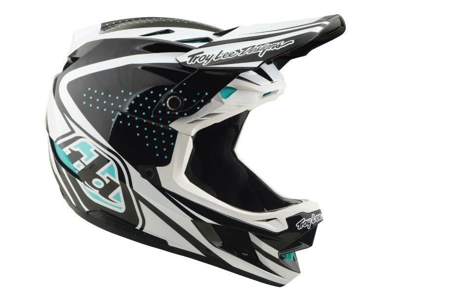 TLD D4 POLYACRYLITE MIPS THE LINE CHARCOAL / WHITE FEJVÉDŐ 