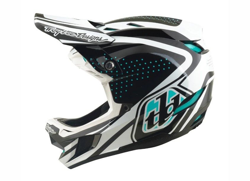 TLD D4 POLYACRYLITE MIPS THE LINE CHARCOAL / WHITE FEJVÉDŐ 