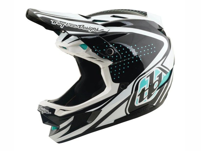 TLD D4 POLYACRYLITE MIPS THE LINE CHARCOAL / WHITE FEJVÉDŐ 