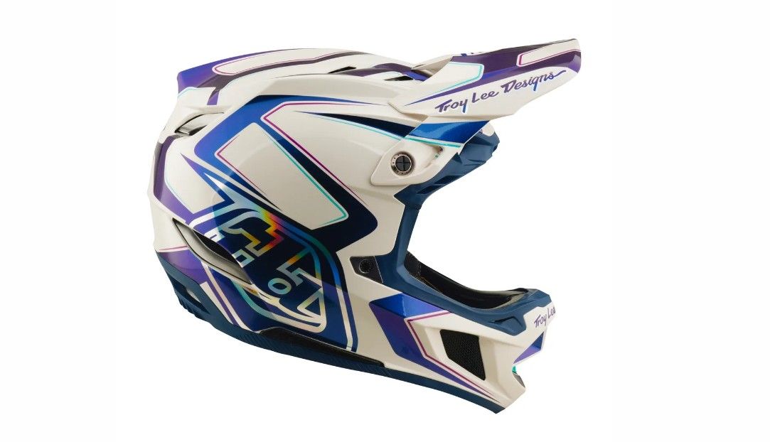 TLD D4 COMPOSITE MIPS FLARED WHITE / INDIGO FEJVÉDŐ 