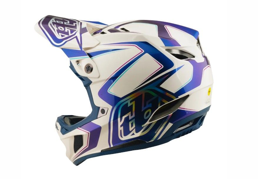 TLD D4 COMPOSITE MIPS FLARED WHITE / INDIGO FEJVÉDŐ 