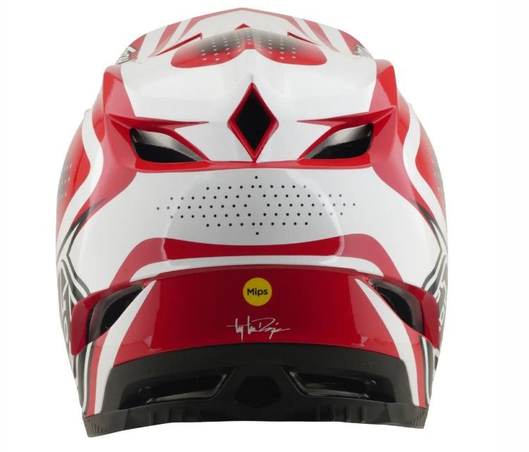 TLD D4 POLYACRYLITE MIPS THE LINE FIRE / WHITE FEJVÉDŐ 