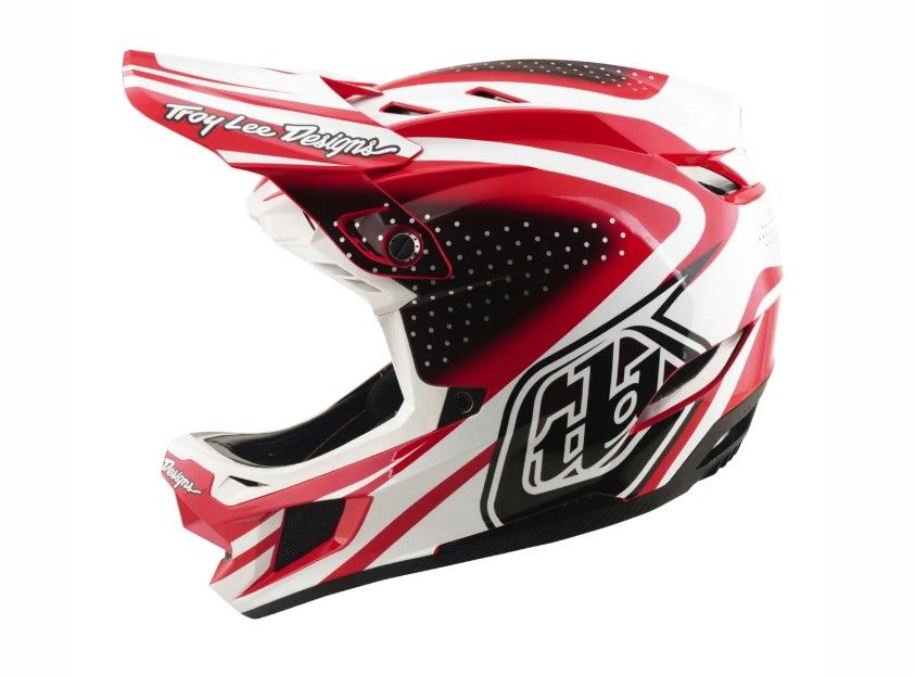 TLD D4 POLYACRYLITE MIPS THE LINE FIRE / WHITE FEJVÉDŐ 