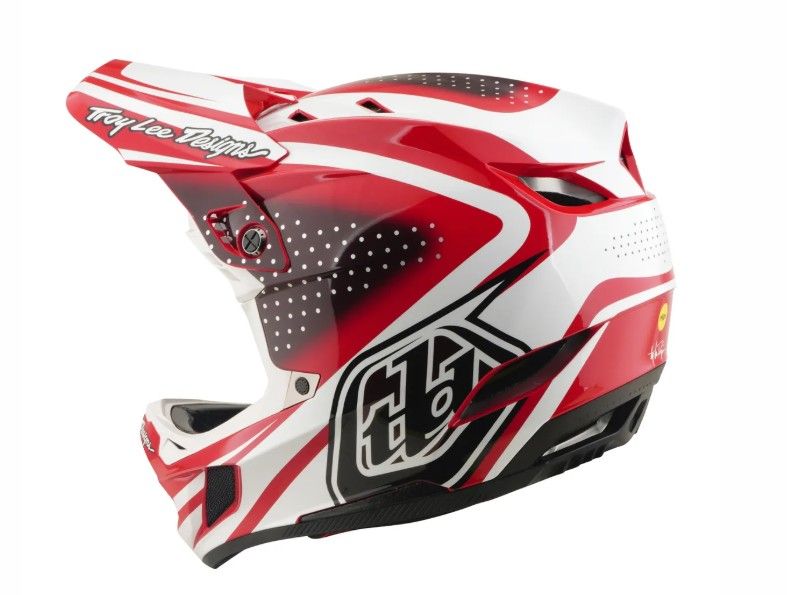 TLD D4 POLYACRYLITE MIPS THE LINE FIRE / WHITE FEJVÉDŐ 