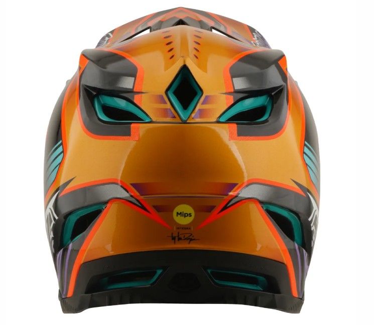 TLD D4 CARBON MIPS CREST GOLD FEJVÉDŐ 