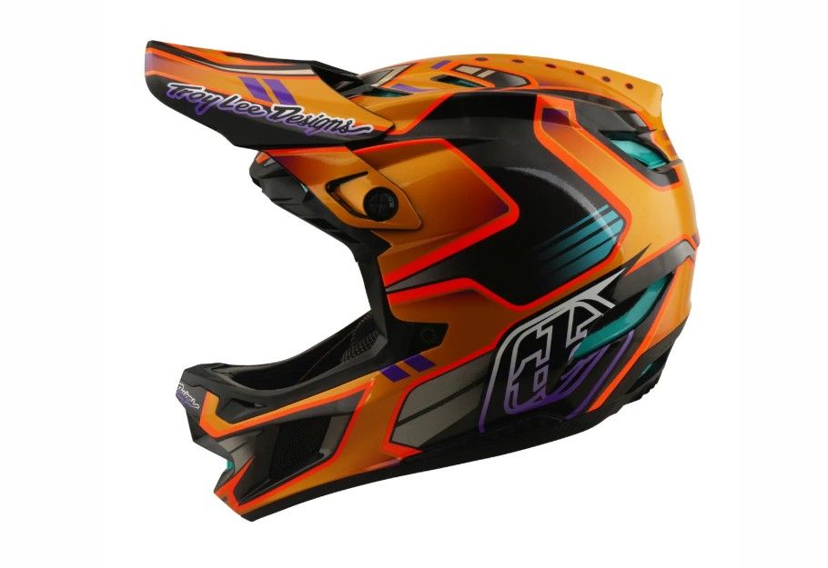 TLD D4 CARBON MIPS CREST GOLD FEJVÉDŐ 