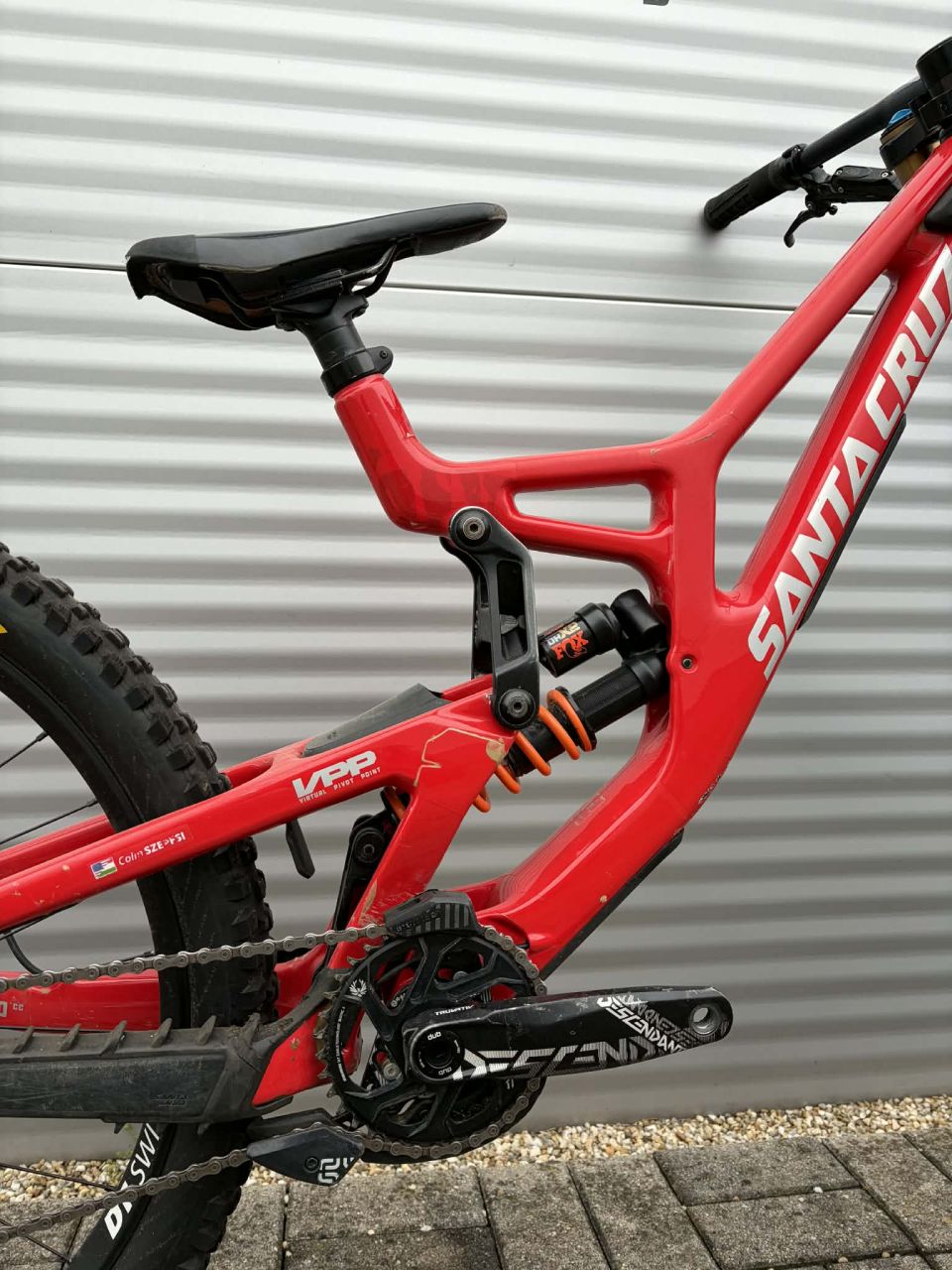 2024 Santa Cruz V10 X01 Carbon CC Downhill Kerékpár